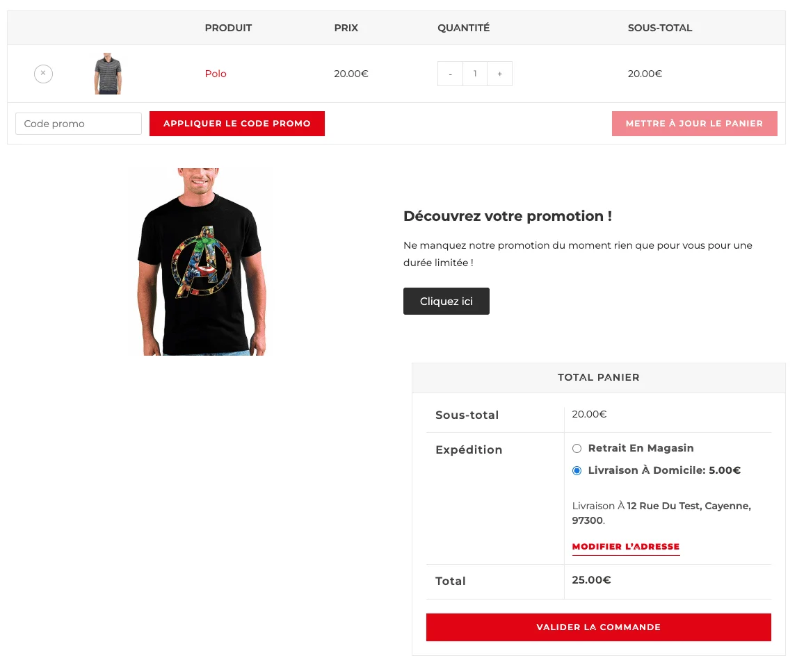 personnaliser page panier4