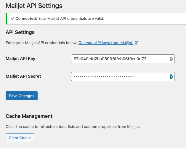 mailjet elementor form2