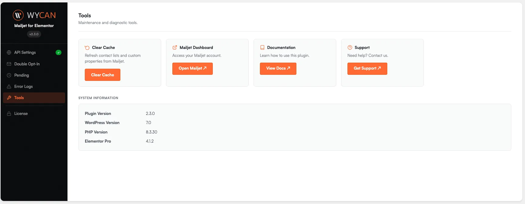 mailjet tools