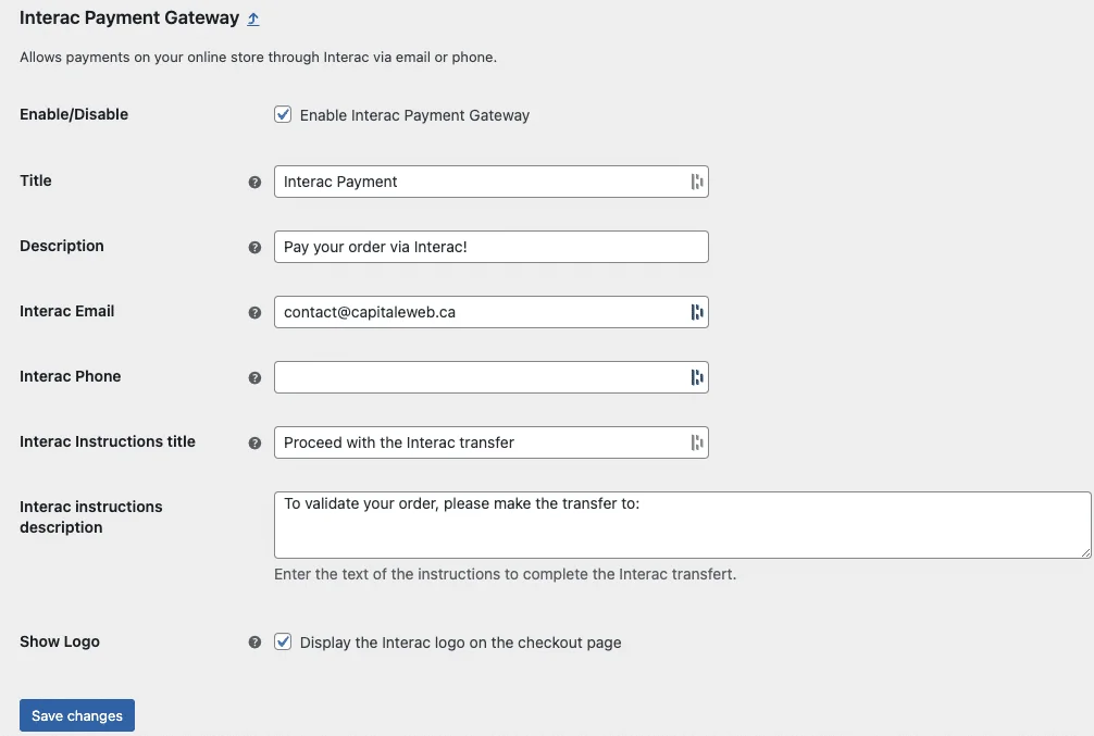 interac payment gateway woocommerce2