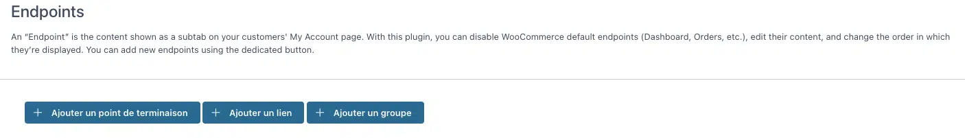 woocommerce page compte5