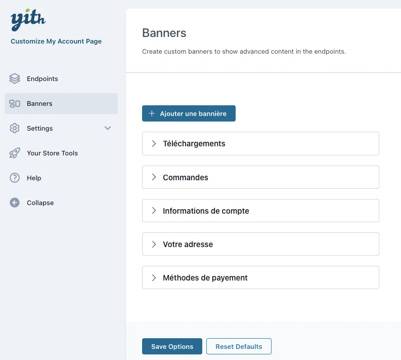 woocommerce page compte7