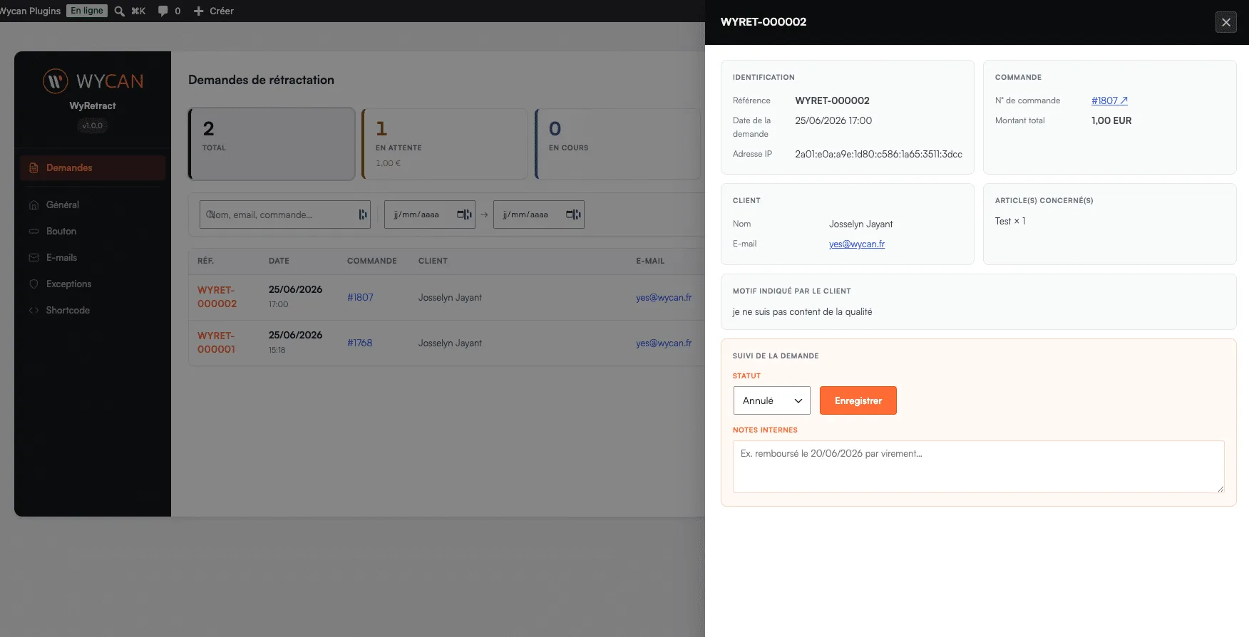 screencapture demo sitedev fr wp admin admin php 2026 06 25 17 25 09